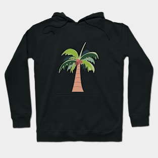 Coconut tree leaves tone color Hoodie